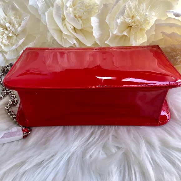 DIOR NWT & Auth Miss Dior $2,400 Patent Red Bag - Picture 5 of 8